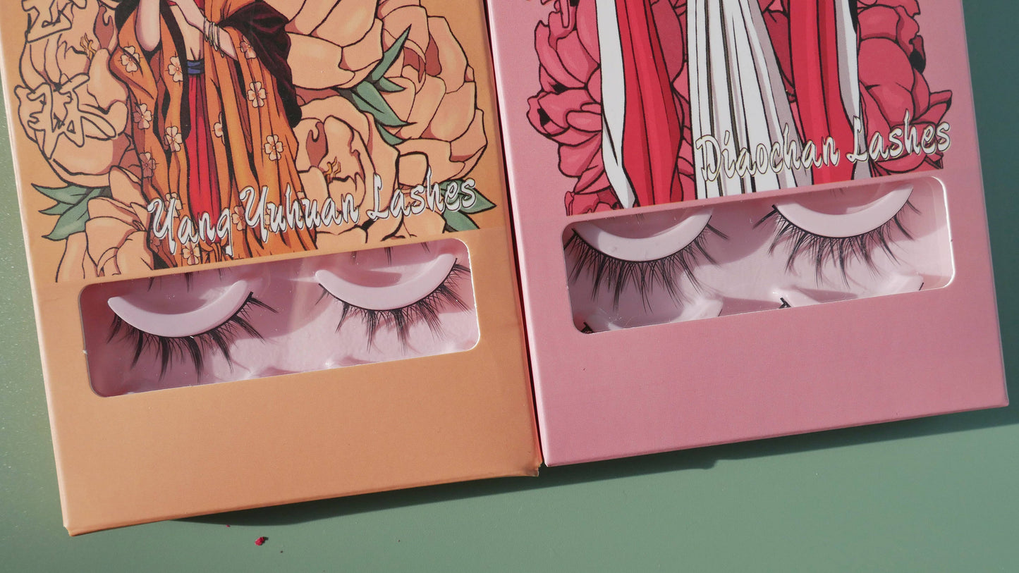 Diaochan & Yang Yuhuan Manhua Douyin Lash Sets: Diaochan
