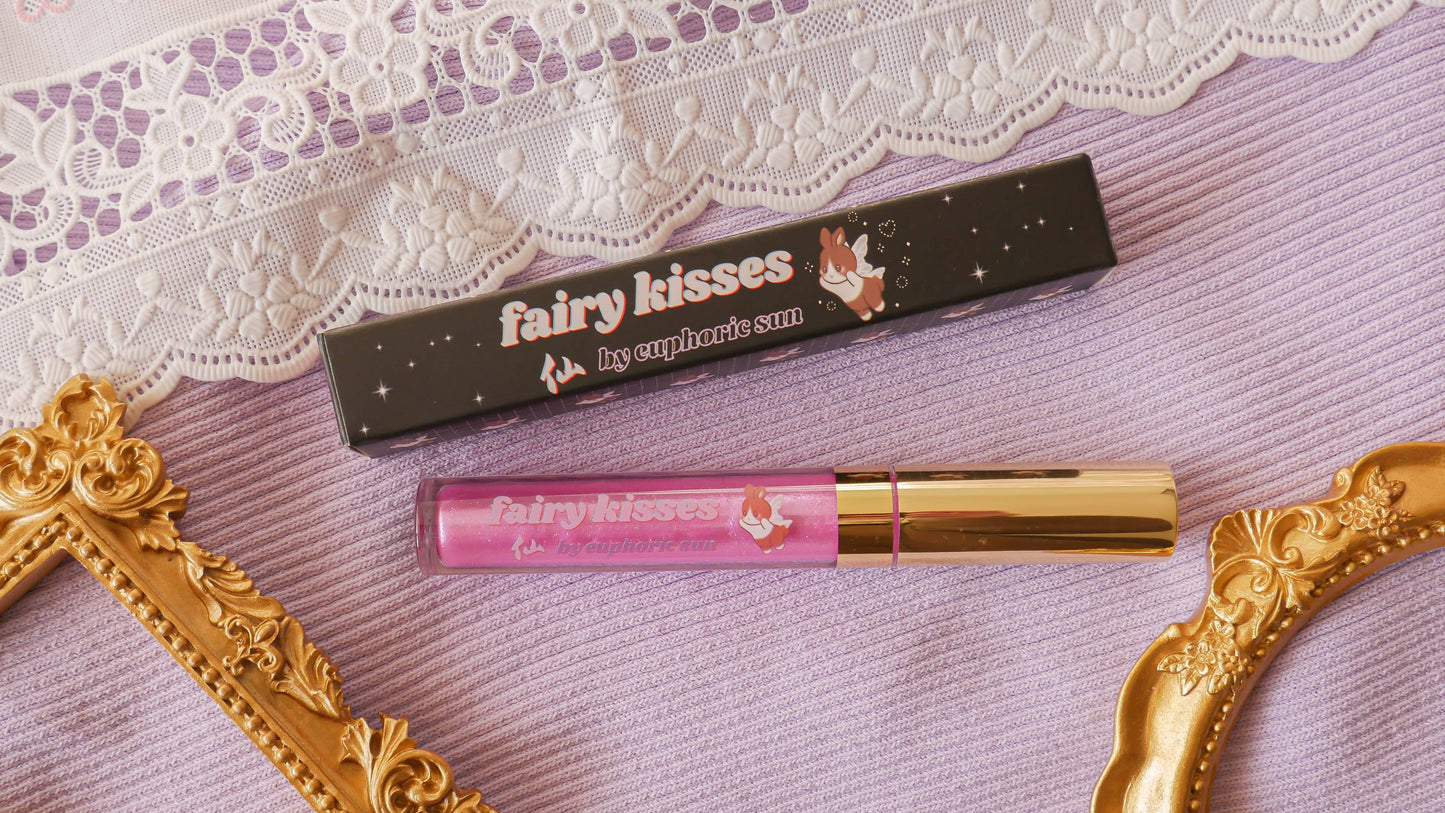 Fairy Kisses Duochrome Lip Gloss: Persimmon