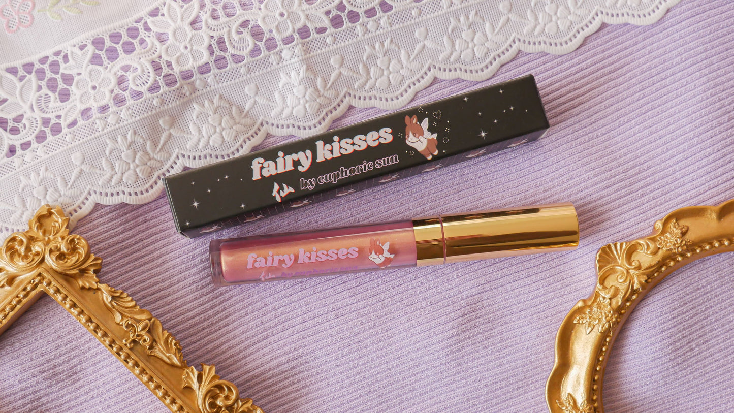 Fairy Kisses Duochrome Lip Gloss: Persimmon