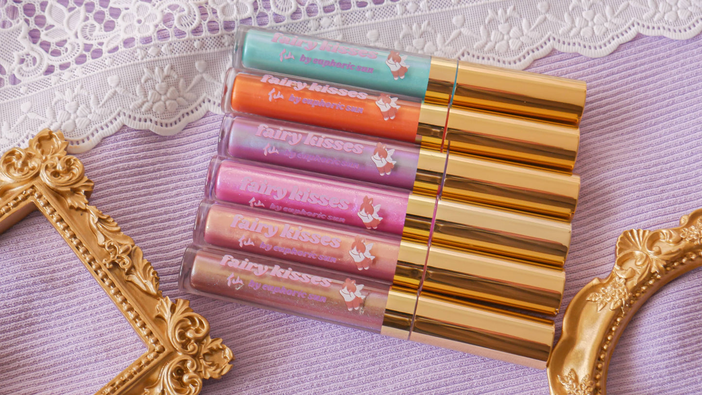Fairy Kisses Duochrome Lip Gloss: Persimmon