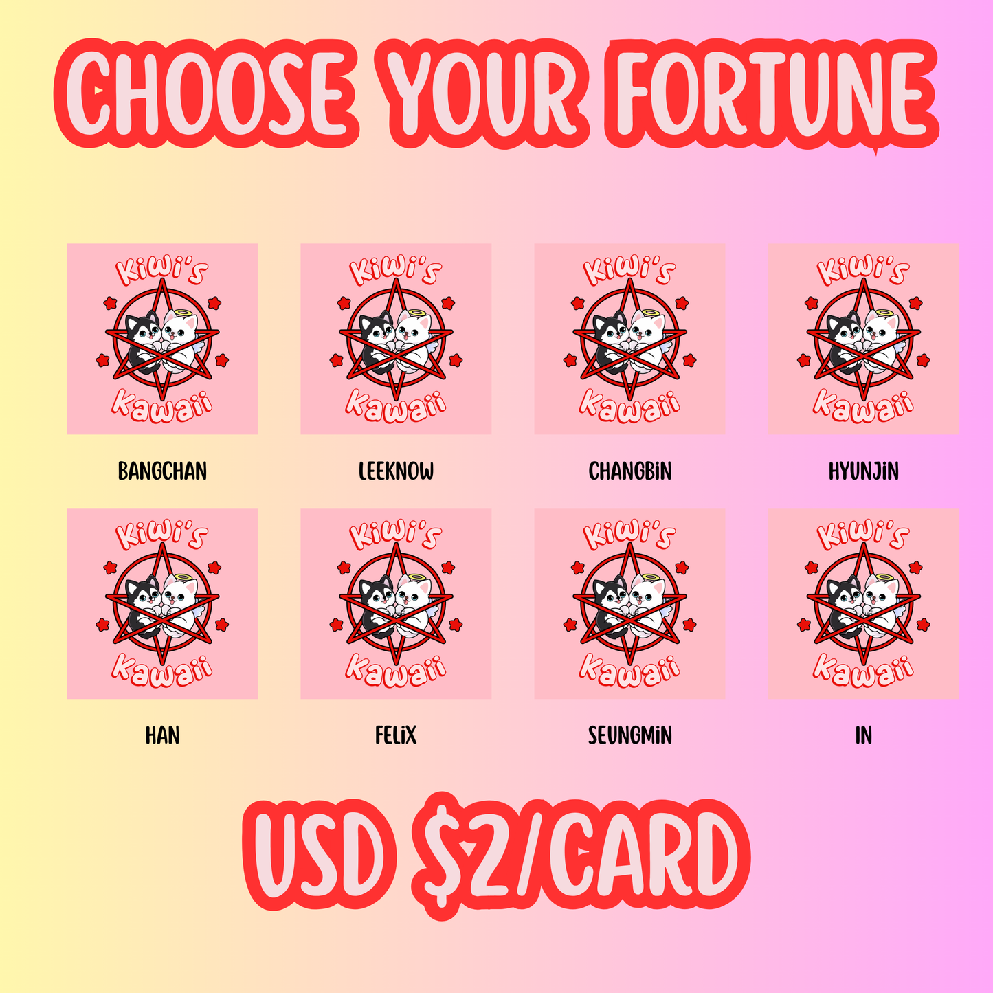 SKZ Tarotracha | Fanmade & Unofficial