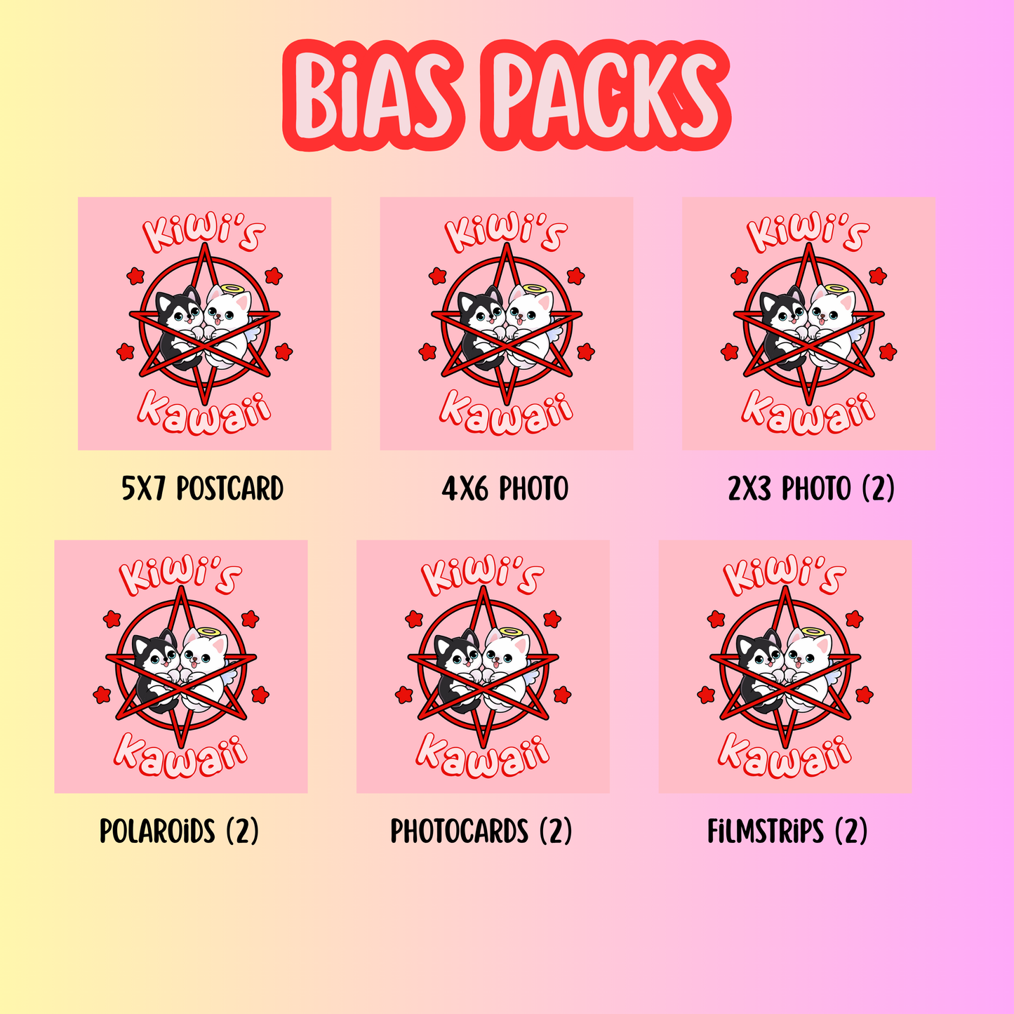 Bias Pack - Request your group/idol