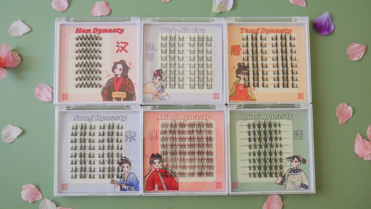 Dynasty Lash Clusters: All 6 Dynasties