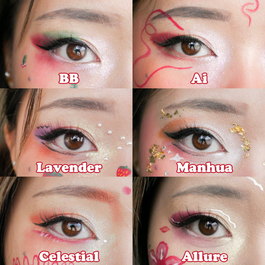 Manhua Natural Lash Set