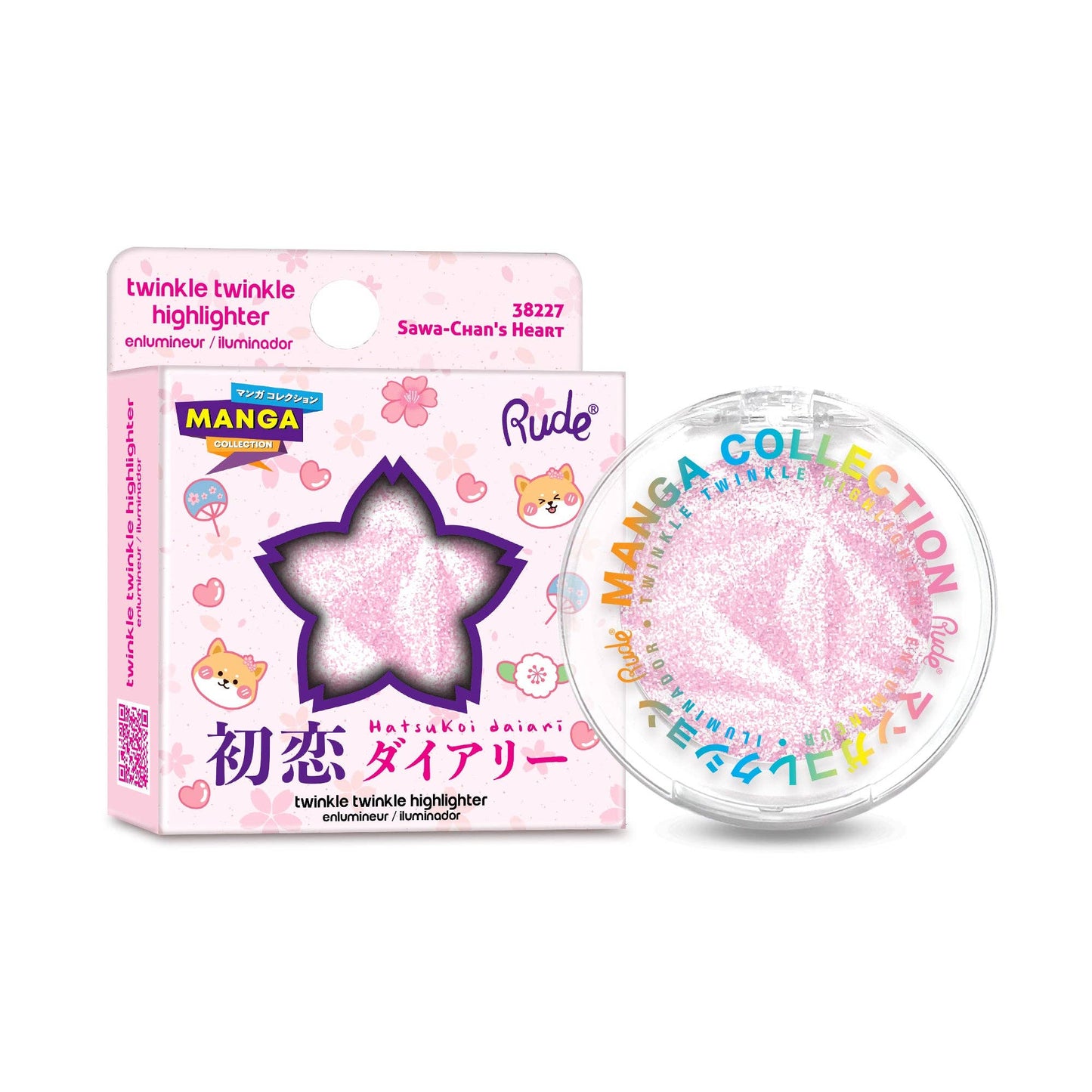 Manga Collection Twinkle Twinkle Highlighter Display, 32 pcs