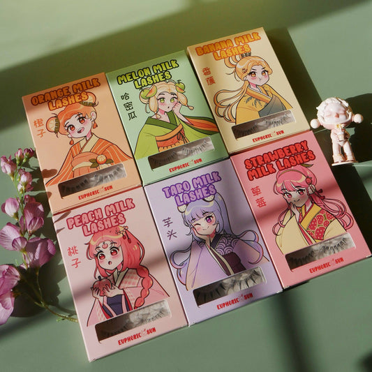 Milk Series Manhua Lash Sets: All 6 Sets