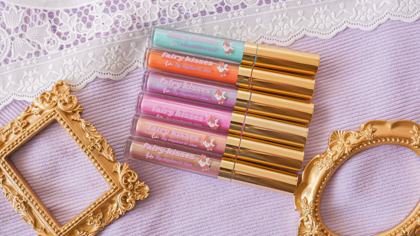 Fairy Kisses Duochrome Lip Gloss: Persimmon