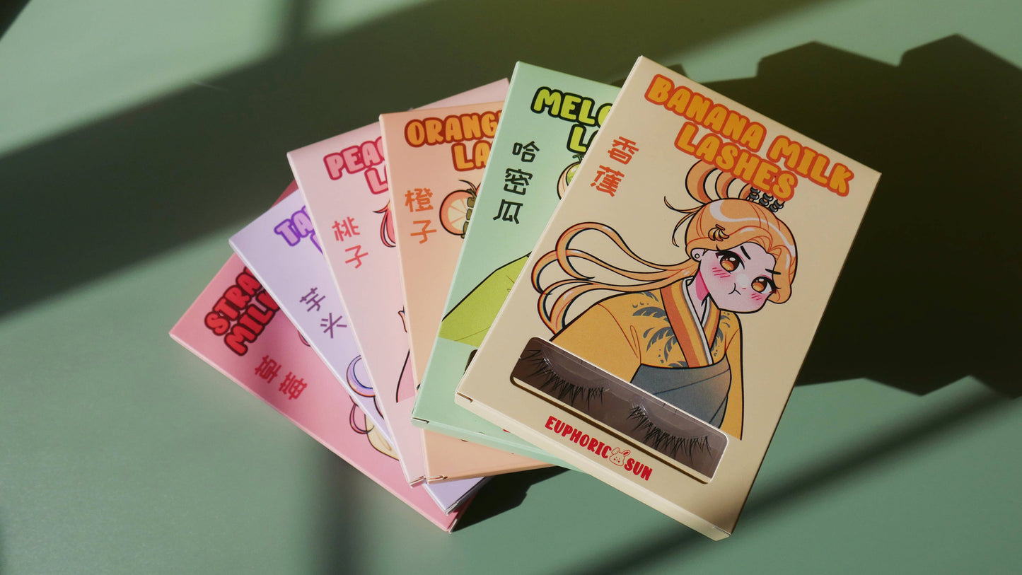 Milk Series Manhua Lash Sets: All 6 Sets