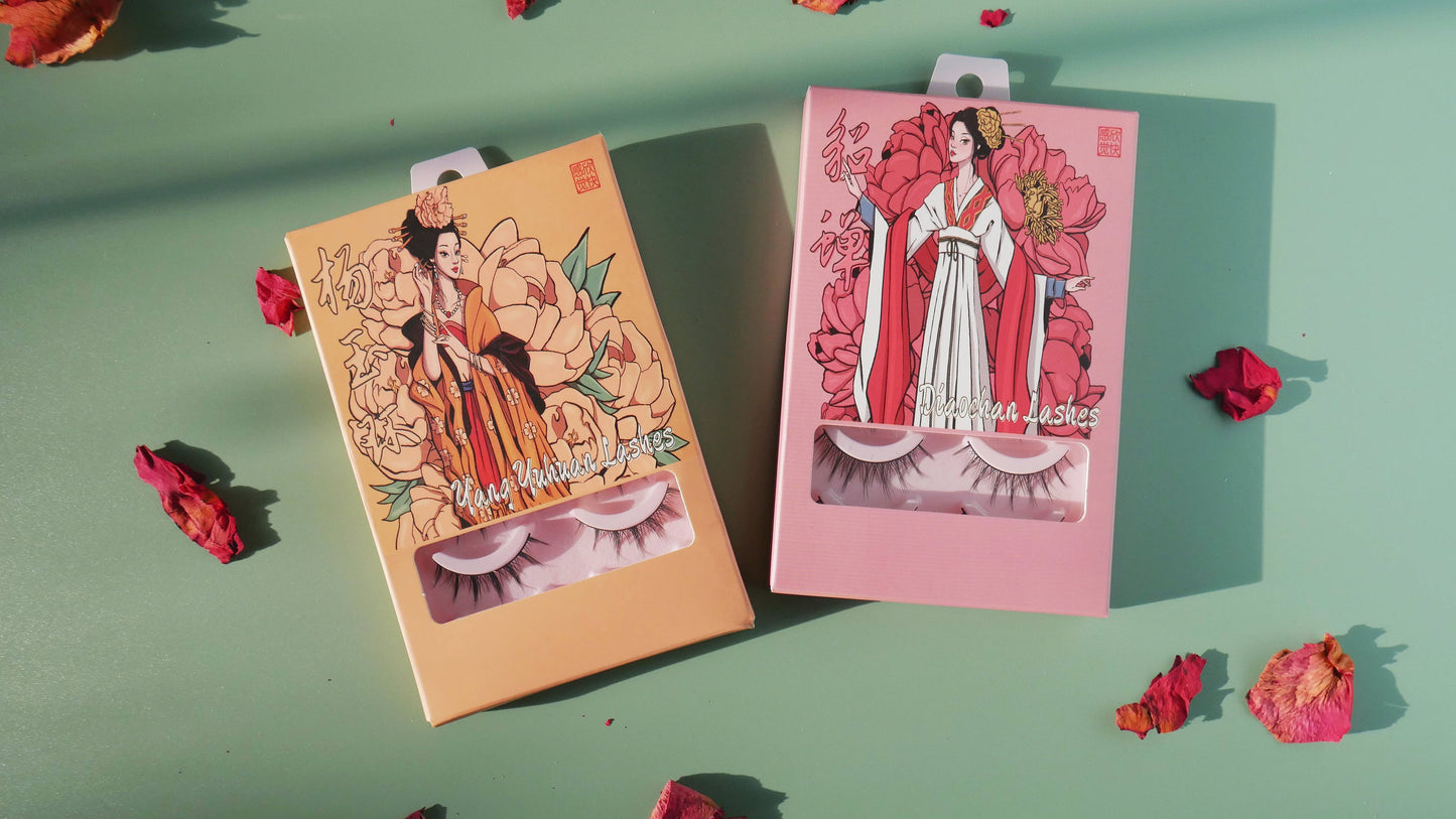 Diaochan & Yang Yuhuan Manhua Douyin Lash Sets: Diaochan
