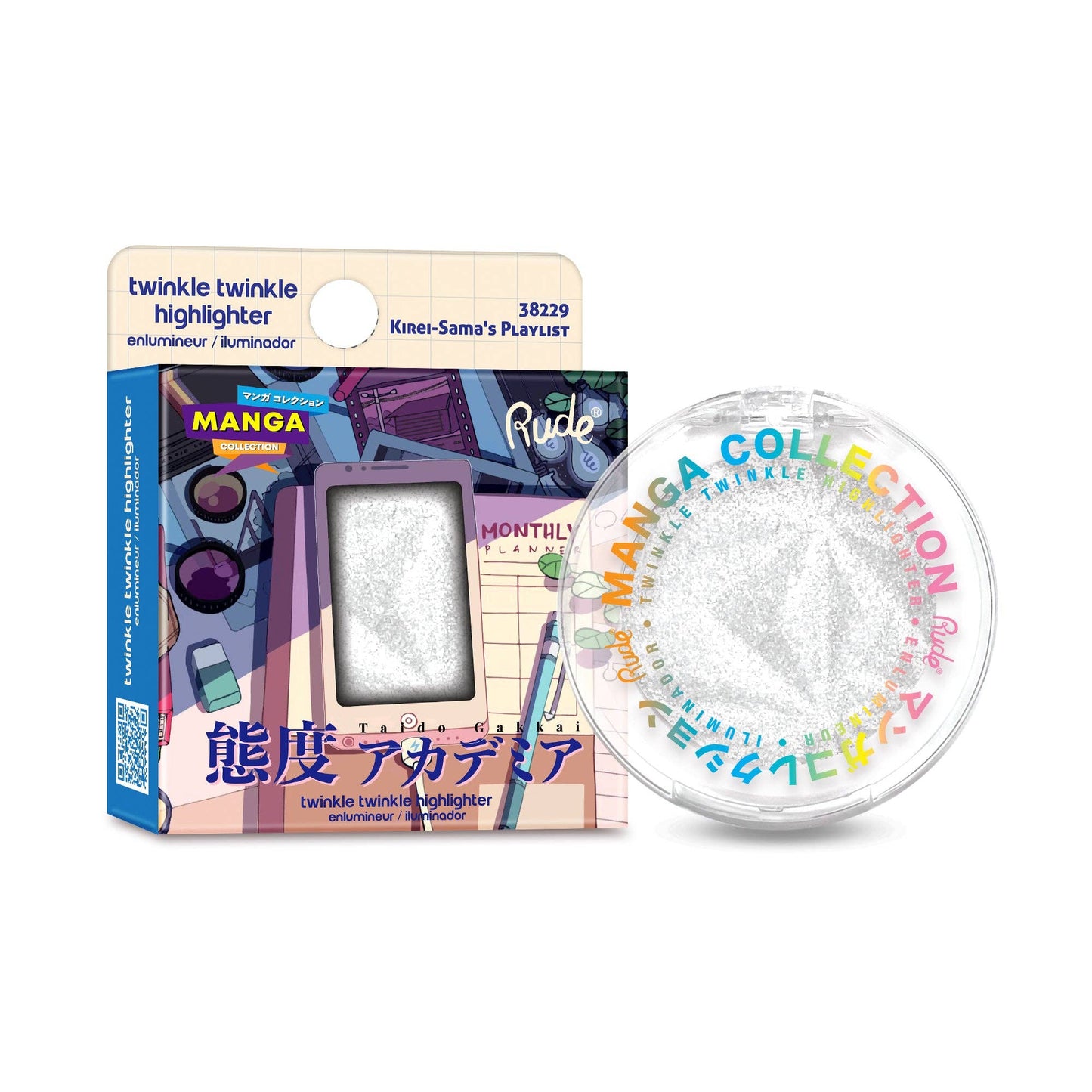 Manga Collection Twinkle Twinkle Highlighter Display, 32 pcs