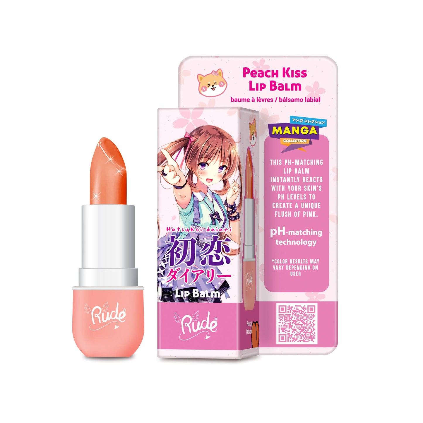Manga Collection Lip Balm Display Set, 32 pcs