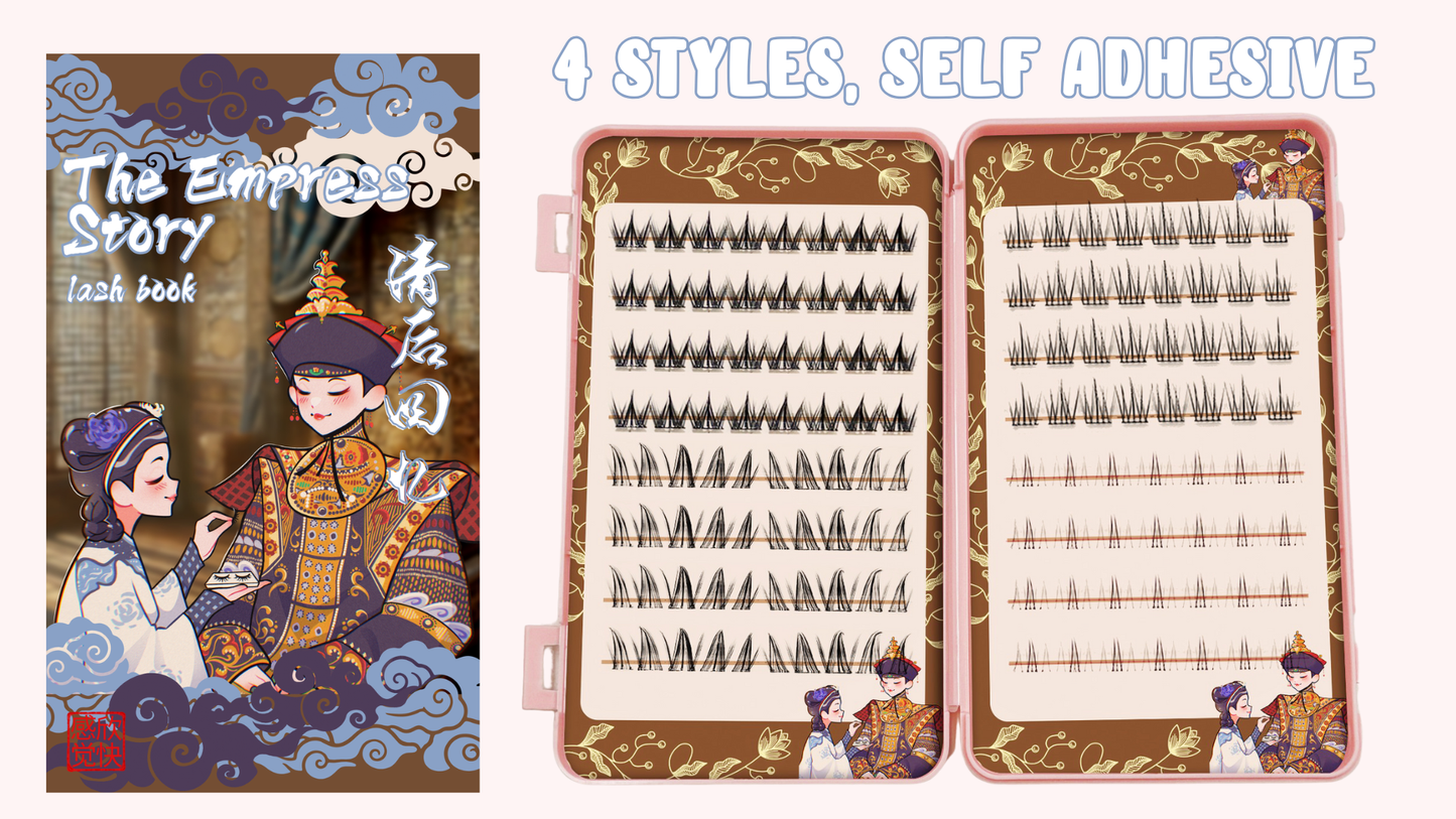 Empress Story Self-Adhesive Lash Cluster Book (Pre-Order)