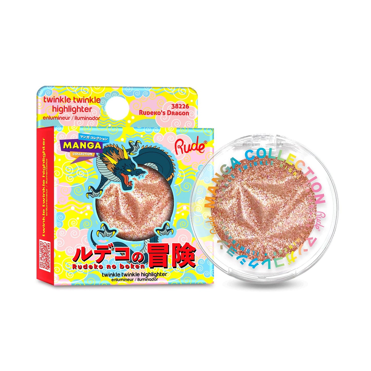 Manga Collection Twinkle Twinkle Highlighter Display, 32 pcs
