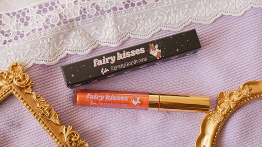 Fairy Kisses Duochrome Lip Gloss: Persimmon