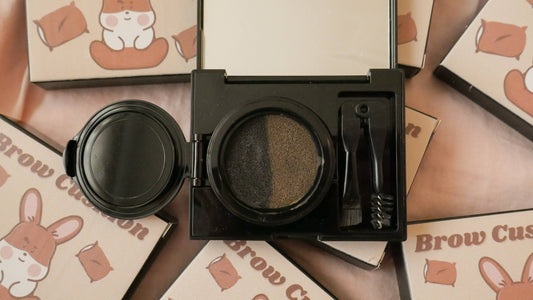 Bunny Brow Cushion: Black/Brown (Duo #2)