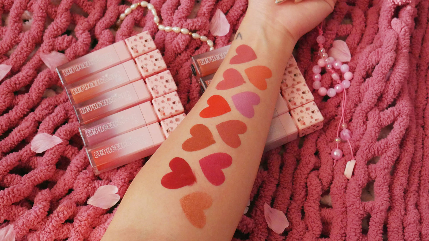 Cappuccino Cafe Fall Velvet Matte Lip Tints: All 10 Lip Tints