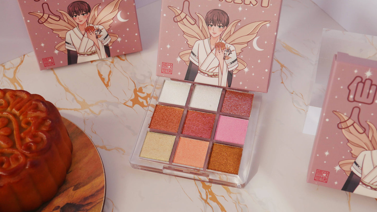 Douyin Fairy Boy Midautumn Duochrome Eyeshadow Palette