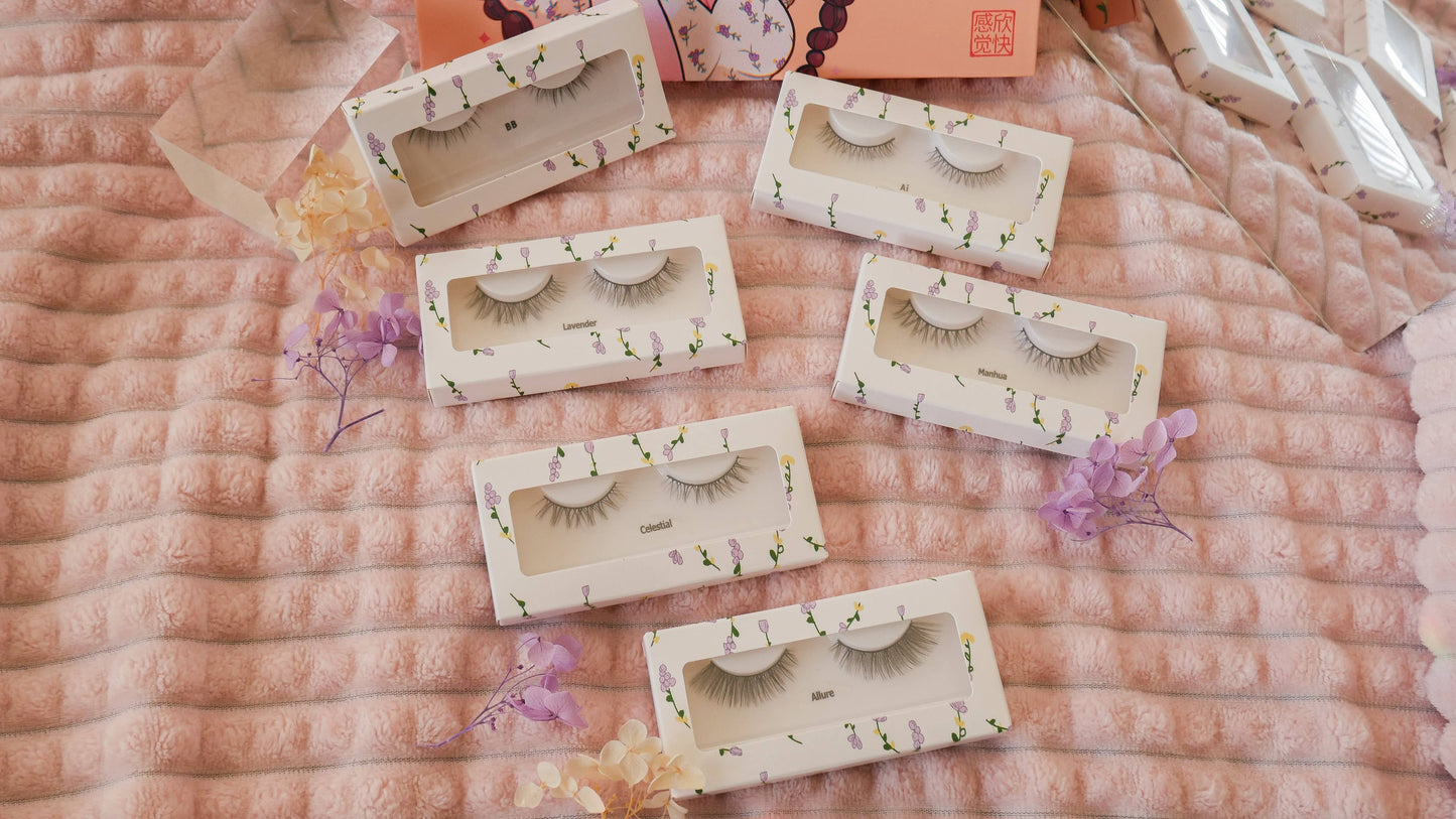 Manhua Natural Lash Set