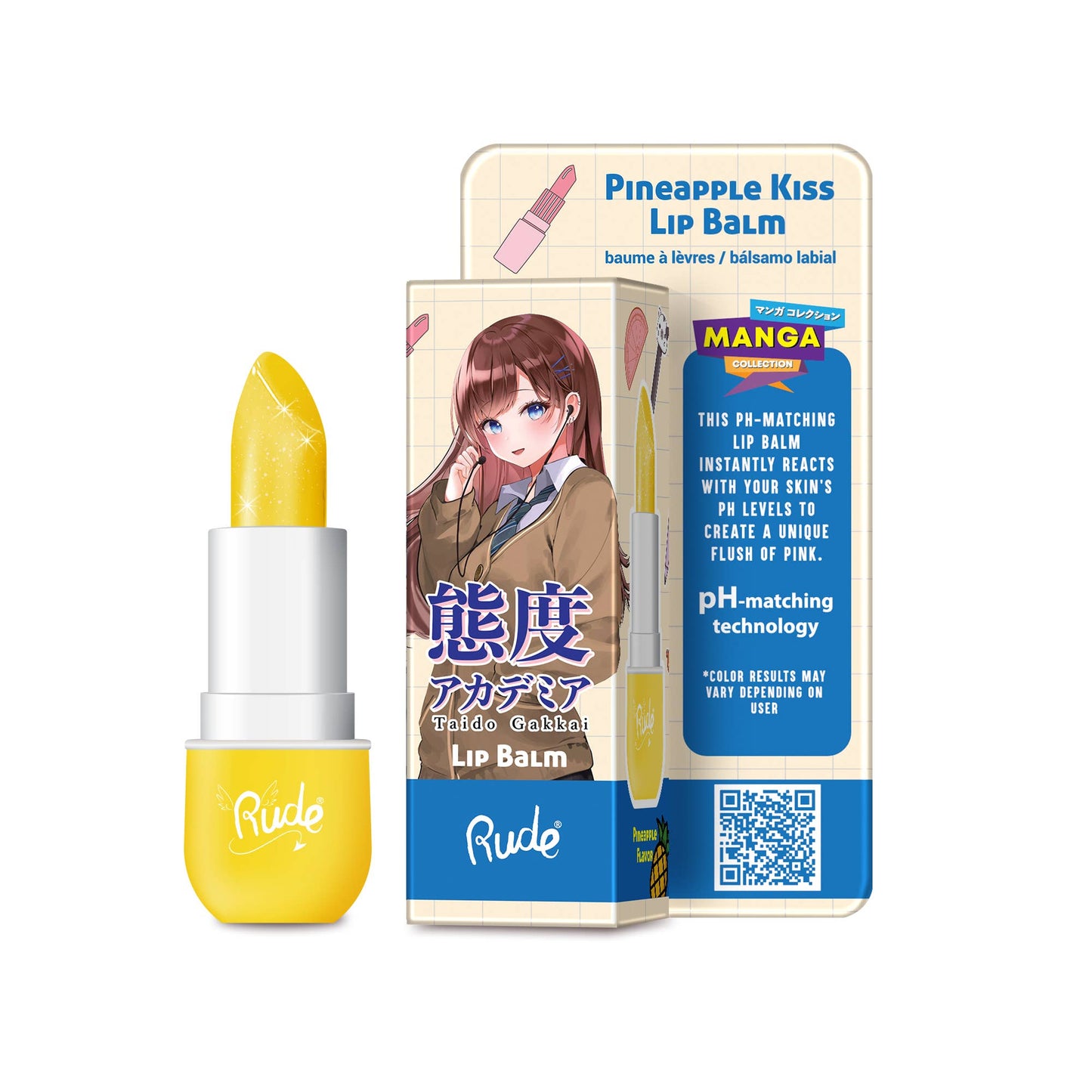 Manga Collection Lip Balm Display Set, 32 pcs