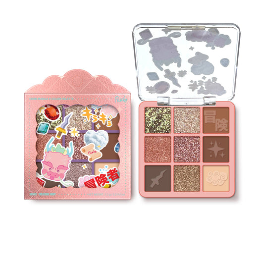 Chibi Manga 9 Color Eyeshadow Palette: Treasure Hunt
