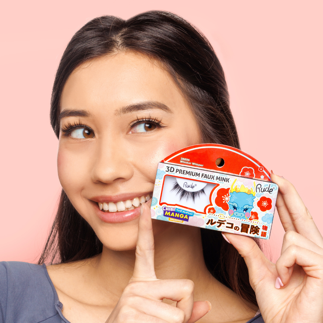 Chibi Manga 3D Premium Faux Mink Lashes: Mystic Kitty