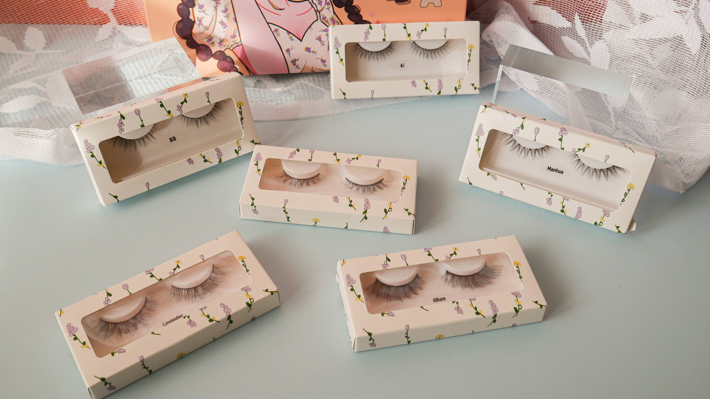 Manhua Natural Lash Set