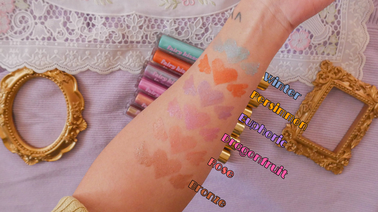 Fairy Kisses Duochrome Lip Gloss: Persimmon