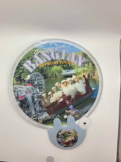 Portable Foldable Hand Fan | Lightweight K-Pop Inspired Folding Fan | Concert, Festival & Travel Cooling Fan