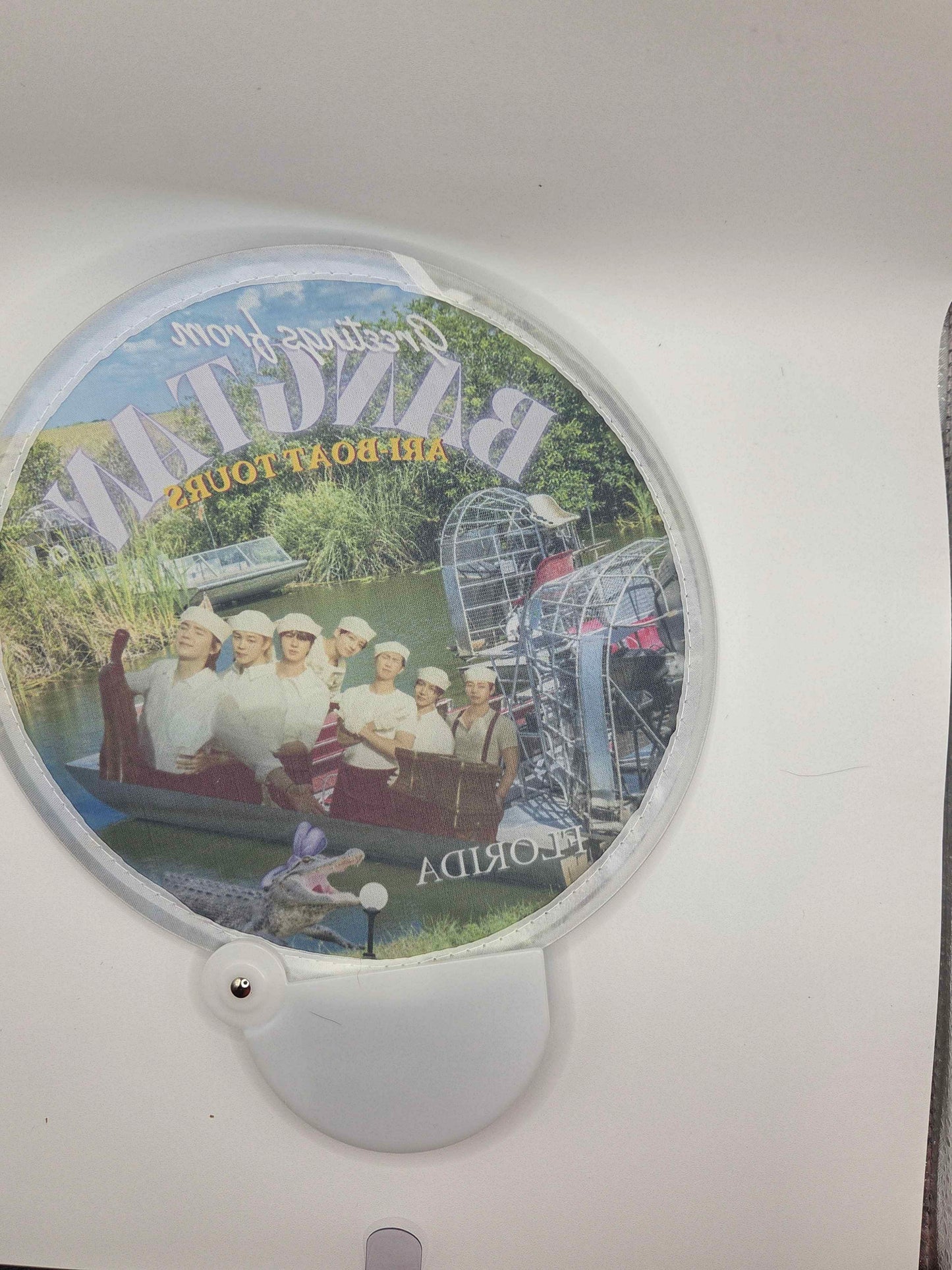 Portable Foldable Hand Fan | Lightweight K-Pop Inspired Folding Fan | Concert, Festival & Travel Cooling Fan